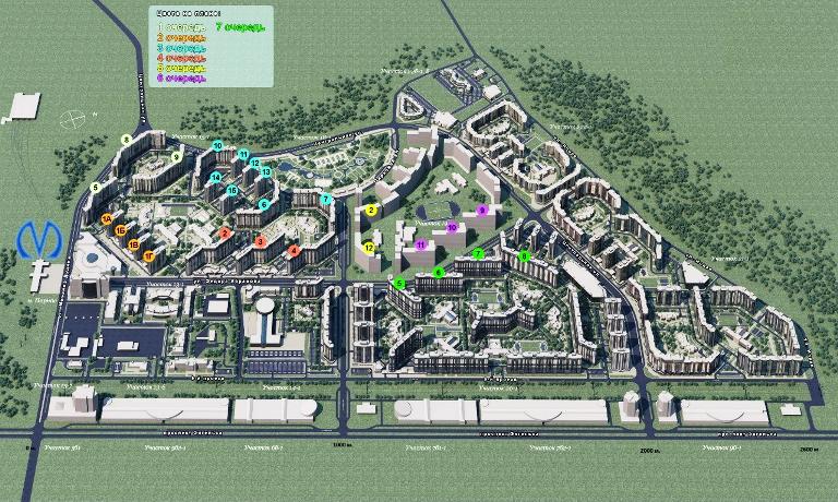 Жилой квартал «Северная Долина» - это один из крупнейших проектов жилищного домостроения в Санкт-Петербурге